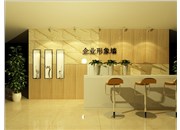 前臺(tái)接待臺(tái)和形象墻如何裝飾，德軒點(diǎn)亮您的企業(yè)文化