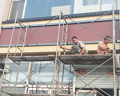 學府街仿古門頭